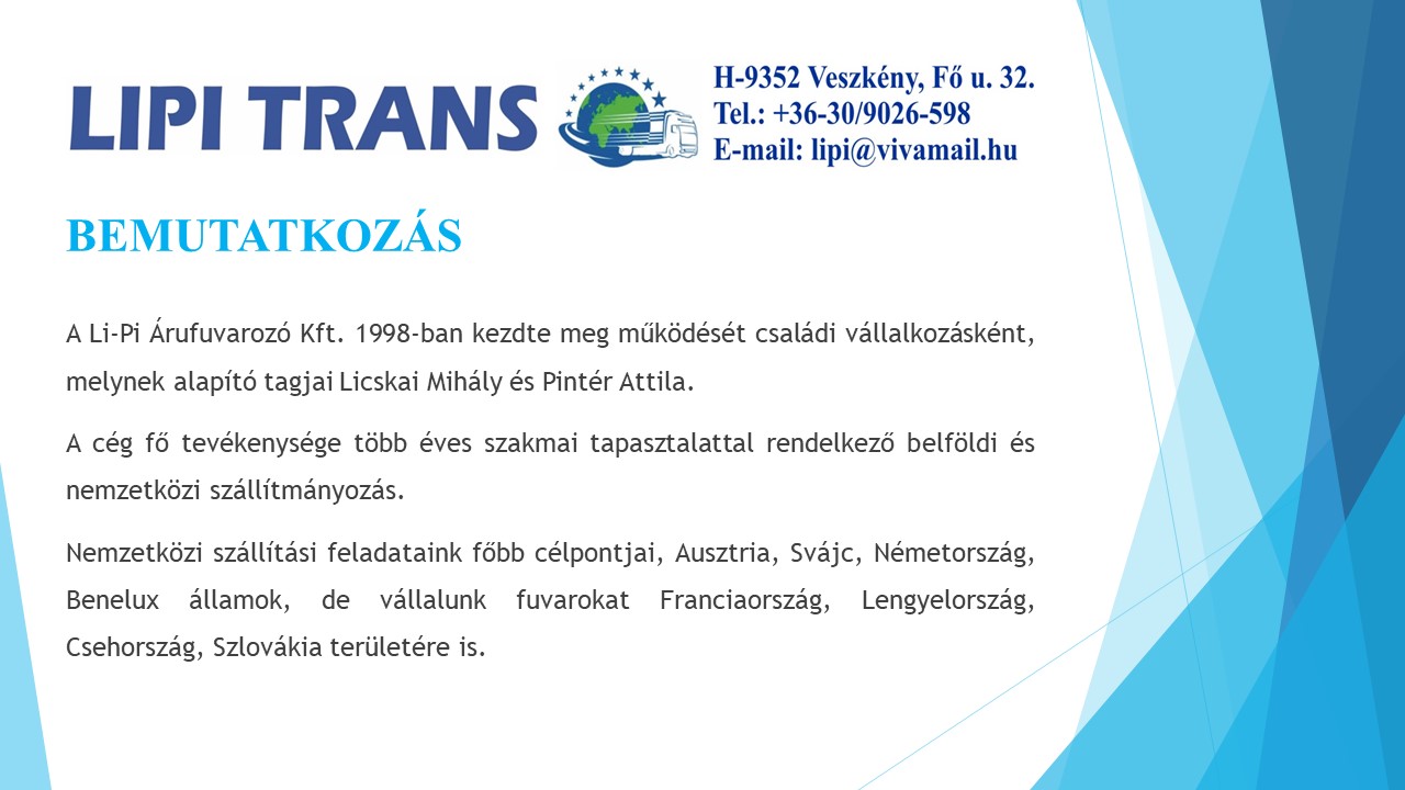 Bemutatkozás